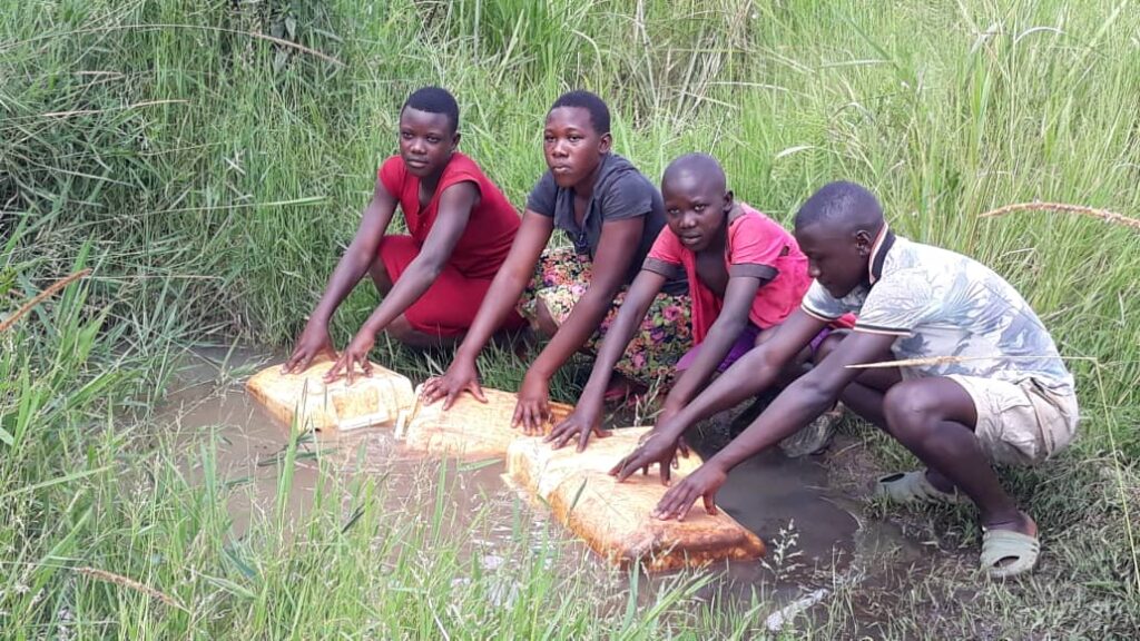 A Village's water source before a borehole